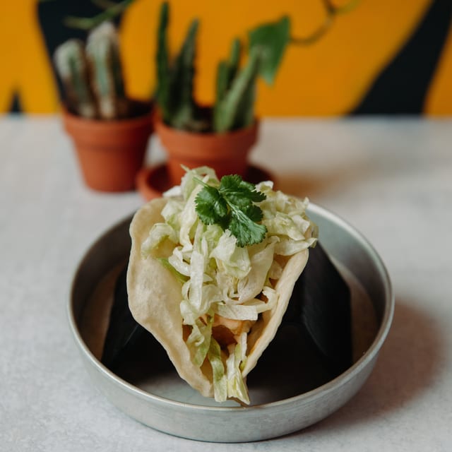 2 Tofu Tacos.