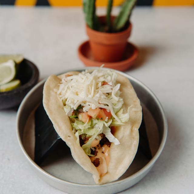 2 Chorizo Tacos.