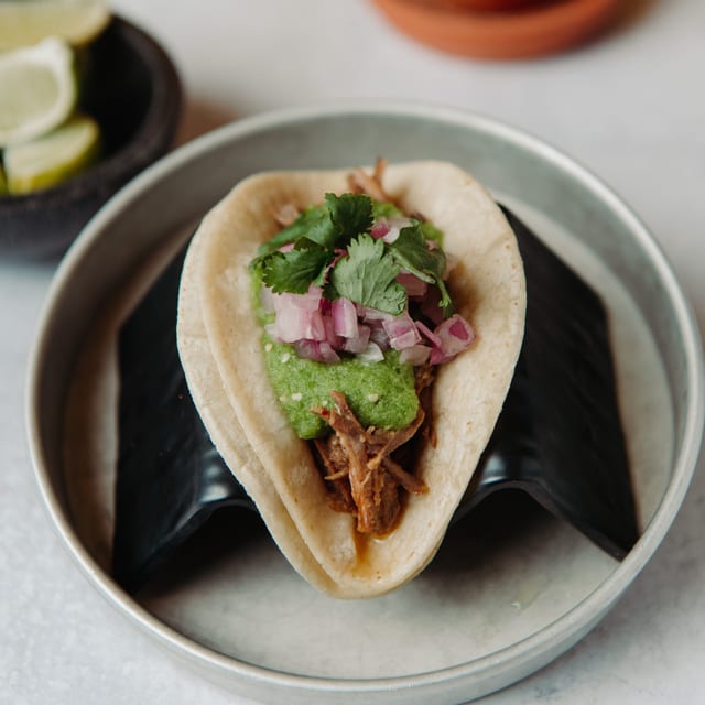 2 Beef Tacos.
