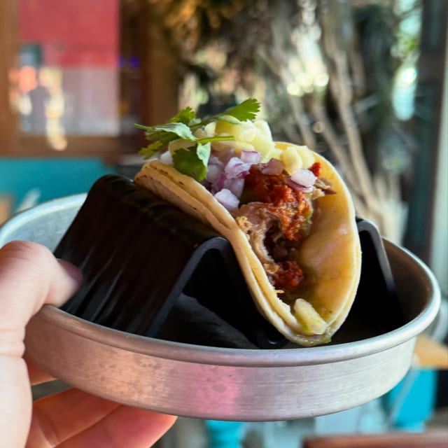 2 Pastor Tacos.