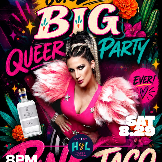 Our Last BIG QUEER PARTY WEEKEND! Saturday Dance Party! 